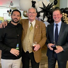 Gary Mason and Ross Jack with JL