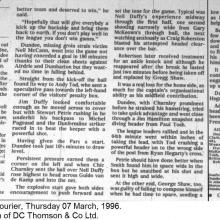 The Courier Report 07/03/1996 (Dundee(h))