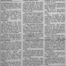 The Courier Report 16/08/1999 (Airdrieonians(a))