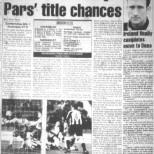 Match Report 24/12/1999 (InvernessCaledonianThistle(h))