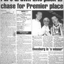 Match Report 31/03/2000 (Falkirk(a))