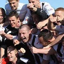 2011 Cappielow DAFC Celebration