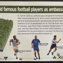 XL artificial turf 2003