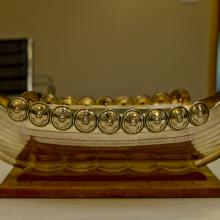 Silver longship from Rosenburg Ballklub