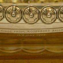 Silver longship from Rosenburg Ballklub