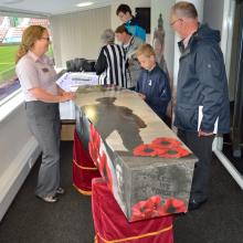 Coffin at East End Park August 2014